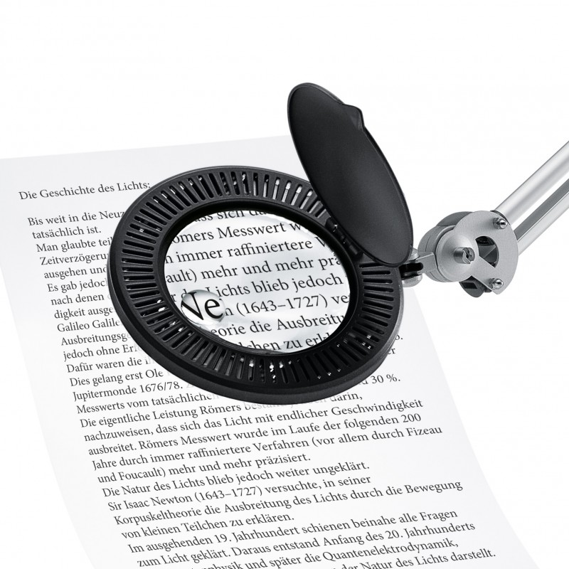 LAMPARA-LUPA A.2000 LED SOBREMESA  5,4W ZOOM CON MORDAZA