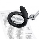 LAMPARA-LUPA A.2000 LED SOBREMESA  5,4W ZOOM CON MORDAZA