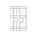 ETIQUETAS MULTI 3 04716 38X21.2 MM. 100