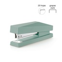 GRAPADORA MR13152 VERDE CON GRAPA 24/6 PARA 20 H.