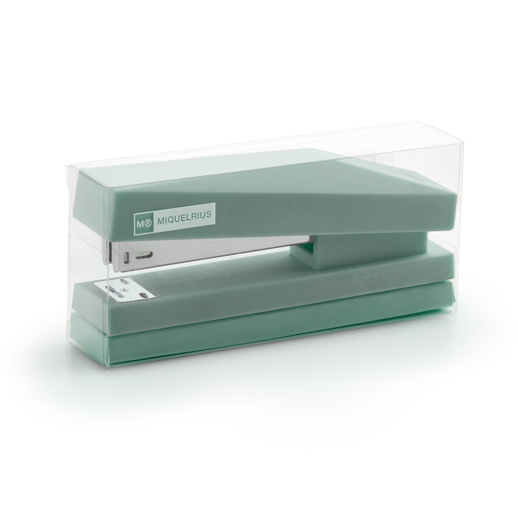 GRAPADORA MR13152 VERDE CON GRAPA 24/6 PARA 20 H.