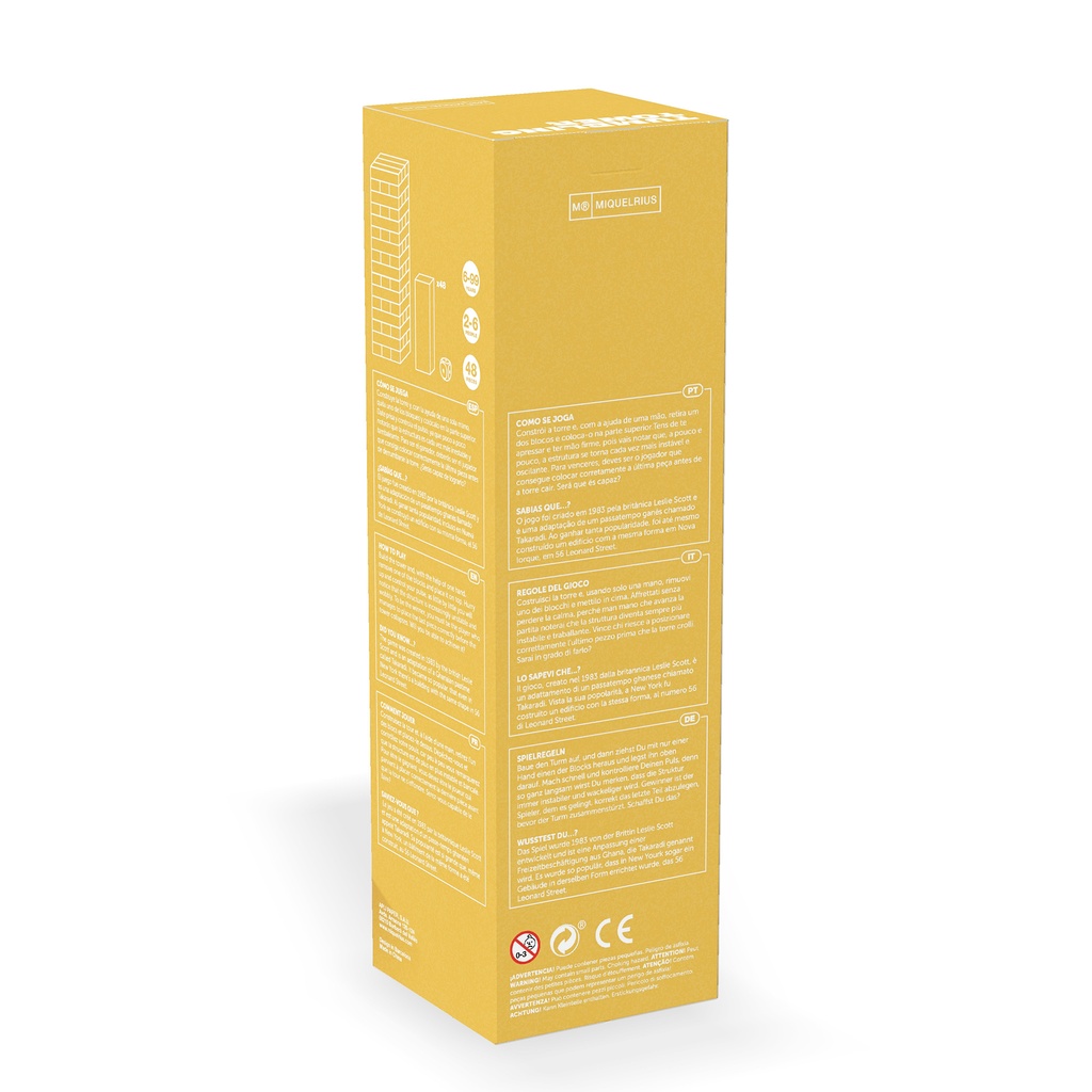 JUEGO MR13176 TUMBLING TOWER