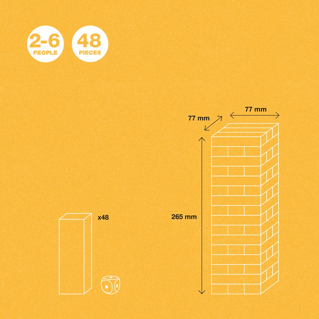 JUEGO MR13176 TUMBLING TOWER