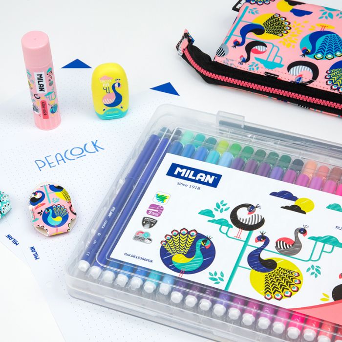 ROTULADORES MILAN 0615350  PUNTA CÓNICA BASE AGUA