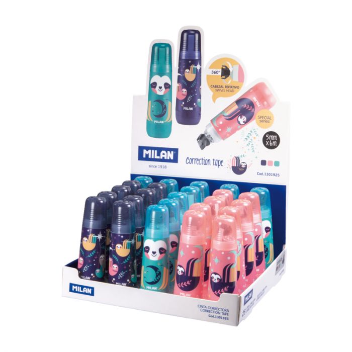 CINTA CORRECTORA MILA 1301925 CILÍNDRICA 5 MM. X6 M. CUDDLES