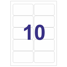 ETIQUETAS MULTI 3 10499 99.1X57 MM. 100