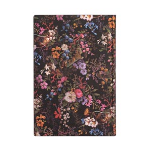CUADERNO PAPERBLANKS FB7285-0 MINI FLORALIA RAYADO 