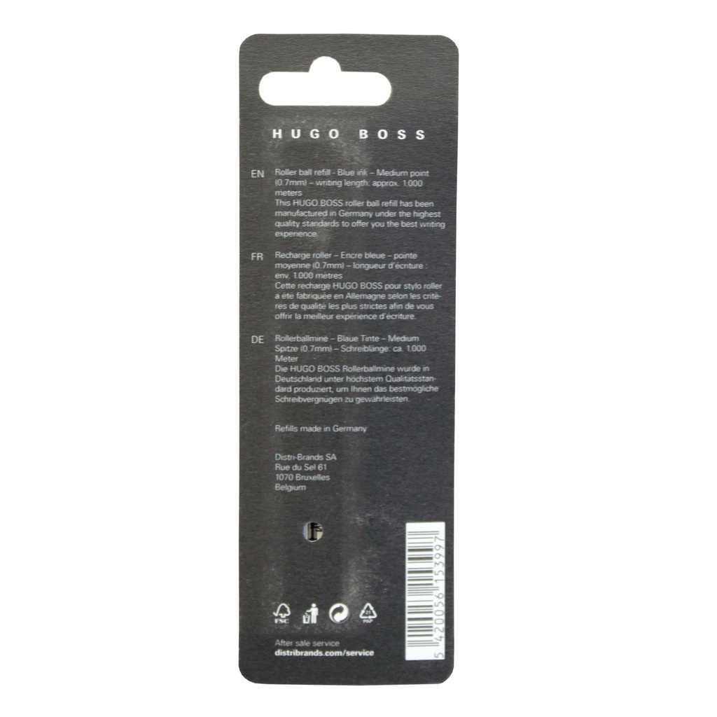 RECAMBIO HUGO BOSS HPR751BM ROLLER METAL REFILL BLUE M