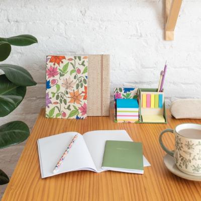 CUBO DE NOTAS MR13189 ADHESIVAS VINT.LILY2 VINTAGE LILY