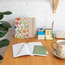 CUBO DE NOTAS MR13189 ADHESIVAS VINT.LILY2 VINTAGE LILY