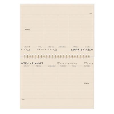 PLANIFICADOR  MR7465 SEMANAL WIRE-O VINT.LIL2 VINTAGE LILY