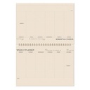 PLANIFICADOR  MR7465 SEMANAL WIRE-O VINT.LIL2 VINTAGE LILY