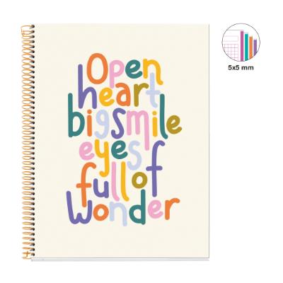 CUADERN MR46832 NB4 A4 120 CLA MESSAGE JOY2 TIME OF JOY