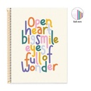 CUADERN MR46832 NB4 A4 120 CLA MESSAGE JOY2 TIME OF JOY