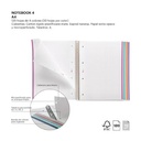 CUADERN MR46832 NB4 A4 120 CLA MESSAGE JOY2 TIME OF JOY