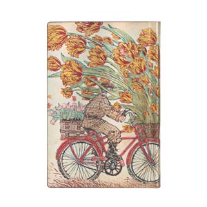 CUADERNO PAPERBLANKS FB7282-9 MINI PRIMAVERA HOLANDESA RAYADO 