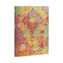 CUADERNO PAPERBLANKS FB7263-8 MIDI FLOR SILVESTRE BAVARIA RAYADO 