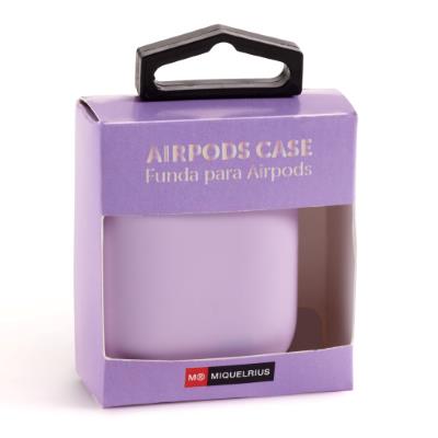FUNDA MR13220 AIRPOD LISO LILA2 TECH ACCESSORIES