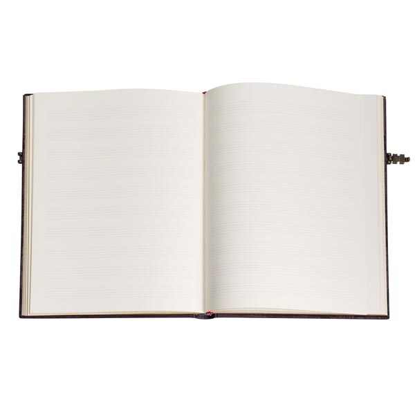 CUADERNO PAPERBLANKS PB6400-8 TAPA DURA ULTRA 250 ANIVERSARIO DEL NACIMIENTO DE BEETHOVEN PENTAGRAMA 