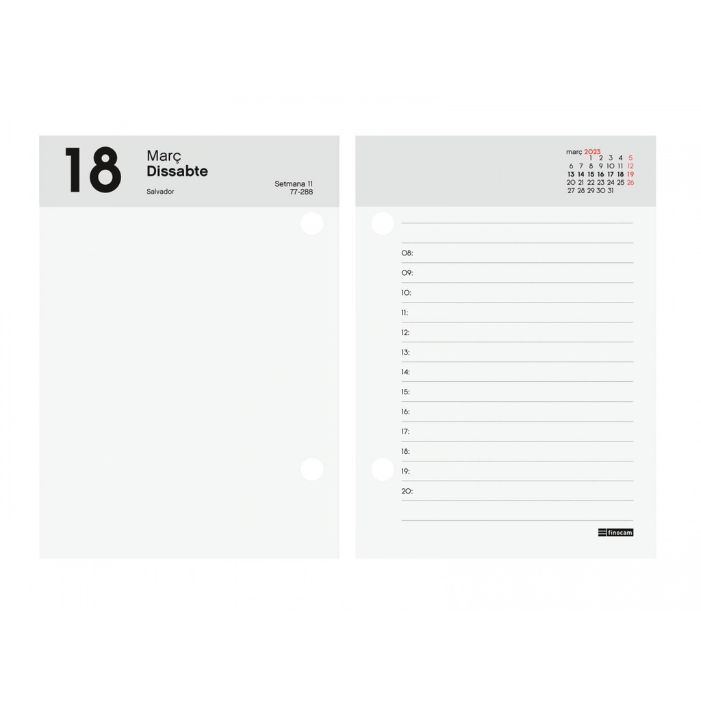 TACO FINOCAM 780290023 SOBRETAULA 2023 CAT+ 85x120