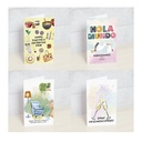 POSTALES HAPPY MOTS PK-PT-DES-E DESEOS CAT. 11X5.5 CM VARIOS MODELOS