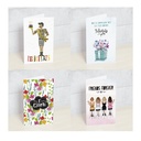 POSTALES HAPPY MOTS PK-PT-FEL-C FELICITATS MODELOS VARIADOS