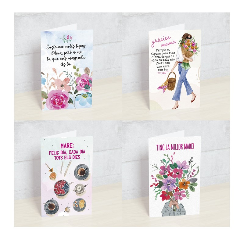 POSTALES HAPPY MOTS PK-PT-MAD-C MARE VARIADAS