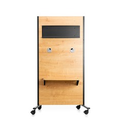 SOPORTE ROCADA INTERAC-ST UNIVERSAL MÓVIL PARA MONITORES INTERACTIVO PARA MEDIDAS 65"/75"/86", INCLUYE PIZARRA EN LA PARTE TRASERA