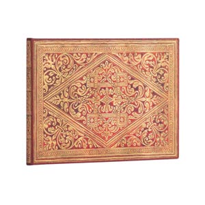 LIBRO VISITAS  PAPERBLANKS PB7234-8 SENDA DORADA LISO 