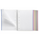 CUADERNO MR42006 NOTEBOOK 8 tapa PP A4 200h CUADRIC.5x5 NEGRO