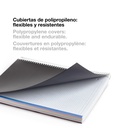 CUADERNO MR42006 NOTEBOOK 8 tapa PP A4 200h CUADRIC.5x5 NEGRO