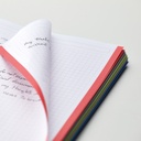 CUADERNO MR2824 NOTEBOOK 6 micro.tapa PP A4 150h CUADRIC.5x5 NEGRO