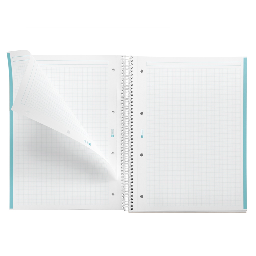 CUADERNO MR46047 NB-1 A4 80 CLA 90G EMOTIONS AZUL CIELO
