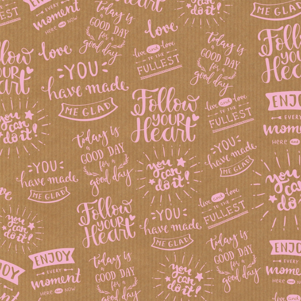 ROLLO APLI 18911 PAPEL REGALO 2x0,70 KRAFT FUN SURTIDOS