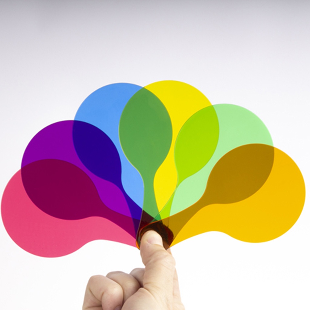 PALETAS APLI 17487 SENSORIALES DE COLORES 6 UNID.