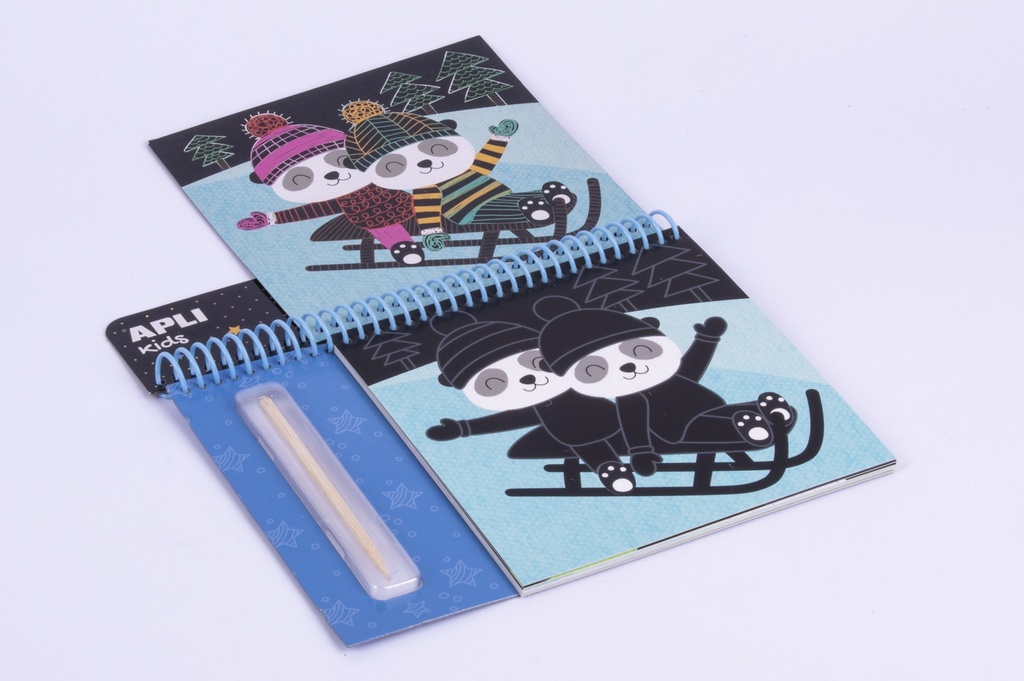 BLOC APLI 16524 DE LAMINAS PARA RASCAR-INVIER 8H 1U