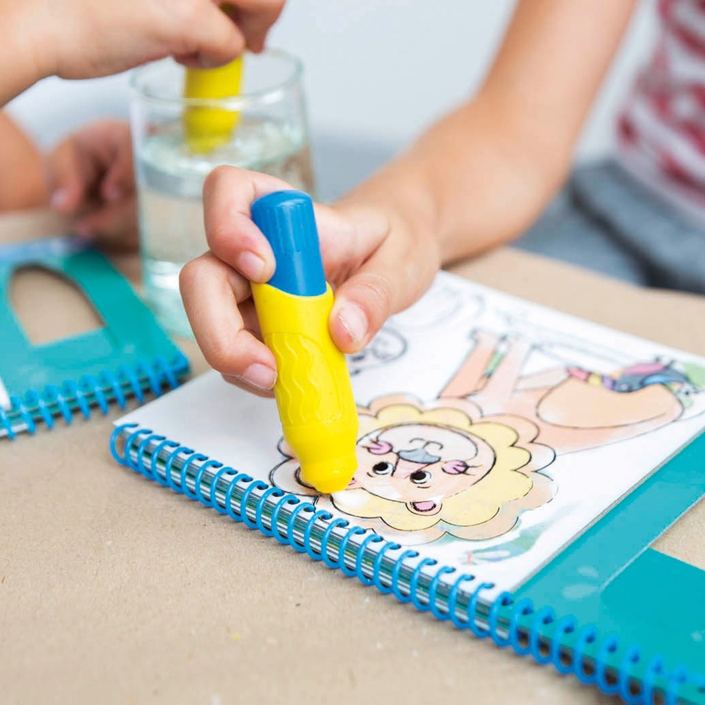 BLOC APLI 15225 COLOREAR PINCEL DE AGUA 4H 1U