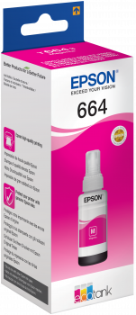 CARTUCHO EPSON C13T664340 L555/L355 MAGENTA ECOTANK T6643 (70ML)