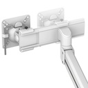 BRAZO MONITOR FELLOWES 8614701  DOBLE TALLO BLANCO