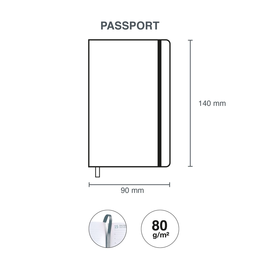 AGENDA MR31616 PASSPORT D/P-CAT BLOOM 25