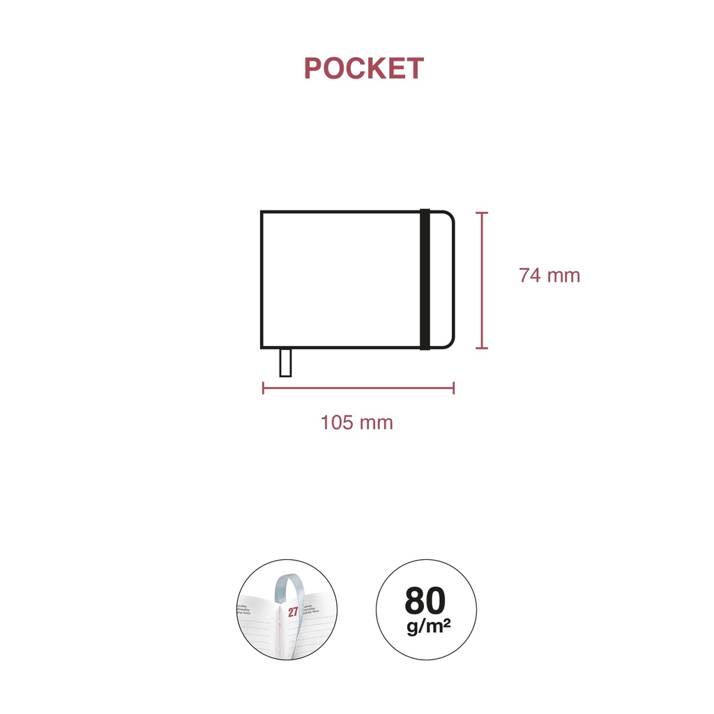 AGENDA MR32335 POCKET S/V CAT JESSICA 25