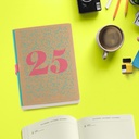 AGENDA MR34280 PLUS S/V KRAFT HOJAS BASICS 25