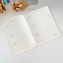 AGENDA MR34280 PLUS S/V KRAFT HOJAS BASICS 25