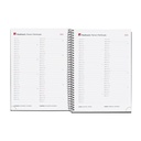 AGENDA MR34462 ESPIRAL PLUS S/V-CAT RECY.PURPURA 25