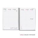 AGENDA MR34481 ESPIRAL PLUS S/VV-CAT CITY GRIS 25