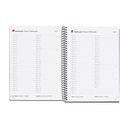 AGENDA MR34481 ESPIRAL PLUS S/VV-CAT CITY GRIS 25