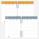 AGENDA MR34497  PLUS W-O S/V-CAT ROSA BASICS 25