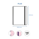 AGENDA MR34497  PLUS W-O S/V-CAT ROSA BASICS 25