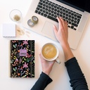 AGENDA MR38828 ESPIRAL ACTIVA S/V-CAT FANTASY GARDEN25