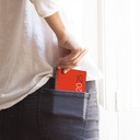 AGENDA MR39437 ESPIRAL CADDY D/P-CAT PP CITY ROJO 25